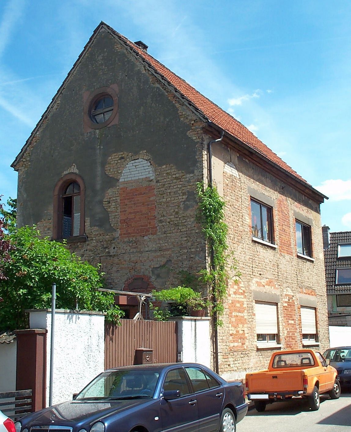 Die Synagoge in Roxheim (Gemeinde BobenheimRoxheim, RheinPfalzKreis)